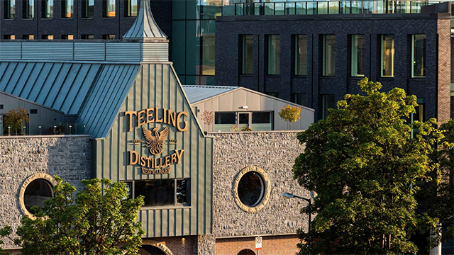 Irská palírna Teeling whisky v Dublinu